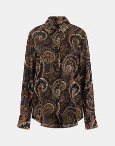 GUESS LS CLARISSE OVERSIZE SHIRT ДАМСКА РИЗА