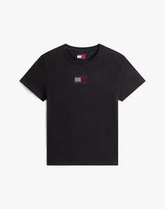 TOMMY JEANS TJW REG PARTY FLAG TEE EXT