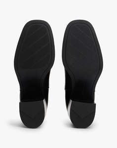 TOMMY HILFIGER SQUARE TOE CHELSEA HIGH BLOCK HL