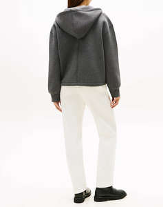 TOMMY HILFIGER TH SCRIPT INTERLOCK ZIP HOODIE