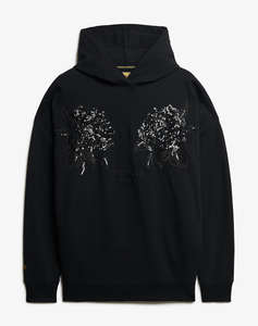 SUPERDRY D3 OVIN TATTOO EMBELLISH OVERSIZE HOOD ДАМСКИ СУИТШЪРТ