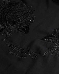 SUPERDRY D3 OVIN TATTOO EMBELLISH OVERSIZE HOOD ДАМСКИ СУИТШЪРТ