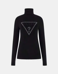 GUESS LS TN MELANIE TRIANGLE LOGO SW ПЛЕТЕНИ ДАМСКИ ДРЕХИ