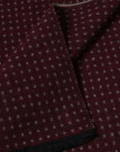 THE BOSTONIANS SCARF DOBBY DOUBLE FACE