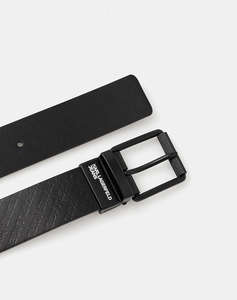 KARL LAGERFELD JEANS KLJ REVERSIBLE DEBOSSED BELT