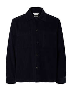SELECTED SLHREGTATE CORD OVERSHIRT