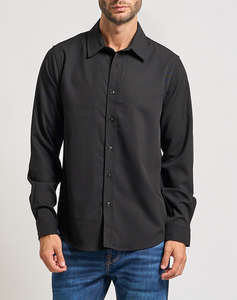 GUESS GRIFFIN LUXE TWILL LS SHIRT MENS SHIRT