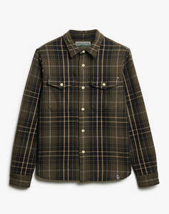 SUPERDRY D3 STUD MERCHANT HEAVY CHECKED SHIRT МЪЖКА РИЗА