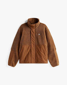 TOMMY JEANS TJM ESSENTL MIX TEDDY JACKET EXT