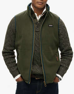 SUPERDRY D3 OVIN ESTATE FLEECE GILET МЪЖКО ЯКЕ