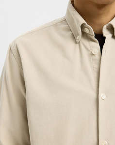 SELECTED SLHREGDANNI CORD BD LS SHIRT NOOS