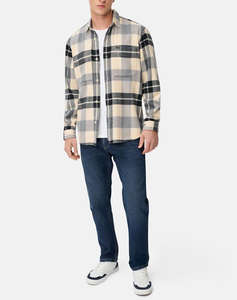 CAMEL ACTIVE РИЗА Μ.Μ. Flannel Check 2 Pocket