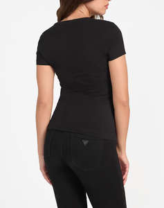 GUESS SS LOGO HOT FIX TEE ДАМСКА БЛУЗА