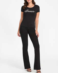 GUESS SS LOGO HOT FIX TEE ДАМСКА БЛУЗА