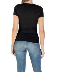 GUESS CN SS TRIANGLE PALM PRINT ДАМСКА БЛУЗА