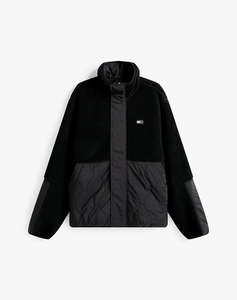 TOMMY JEANS TJM ESSENTL MIX TEDDY JACKET EXT