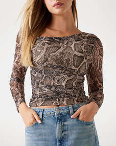 GUESS LS BERNARDETTE TOP ДАМСКА БЛУЗА