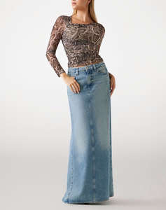 GUESS LS BERNARDETTE TOP ДАМСКА БЛУЗА