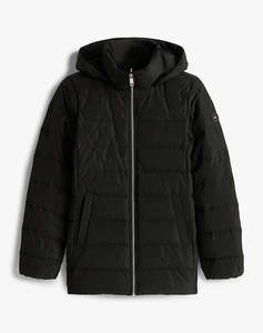 TOMMY HILFIGER MW DOWN SLIM JACKET WITH FUR