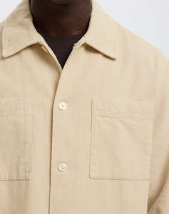 SELECTED SLHREGTATE CORD OVERSHIRT