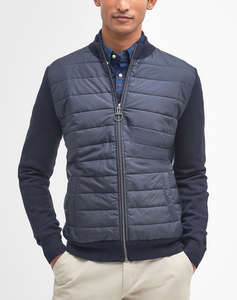 BARBOUR BARBOUR ESSENTIAL CARN BAFFLE ZIP THROUGH KNITTED JUMPER