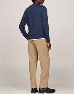 TOMMY HILFIGER PIMA ORG CTN CASHMERE CREW NECK