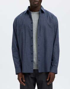 SELECTED SLHREG-LEO HEATHER SHIRT LS NOOS