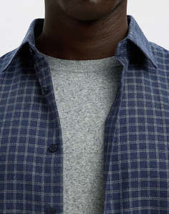 SELECTED SLHREG-LEO HEATHER SHIRT LS NOOS