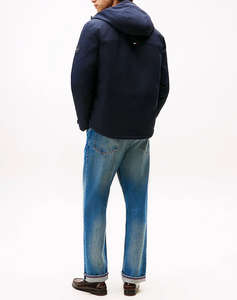 TOMMY HILFIGER TECH HOODED SHORT PADDED JACKET