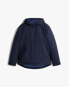 TOMMY HILFIGER TECH HOODED SHORT PADDED JACKET