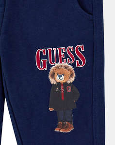 GUESS FRENCH TERRY REGULAR PANTS TROUSERS CHILDRENS BOY