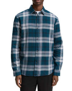 TOM TAILOR RELAXED CHECKED SHI МЪЖКА РИЗА