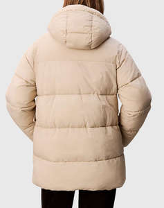 CALVIN KLEIN BELTED MIDWEIGHT PUFFER