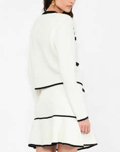 LIU JO BLACK_CF5M16_ECS GIACCA IN MAGLIA M/L ДАМСКО САКО