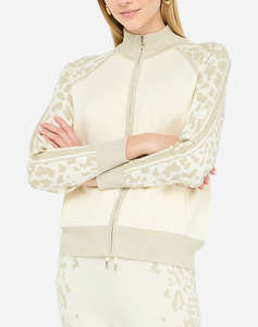 LIU JO SPORT_TF5M19_ECS MAGLIA ZIPPATA M/L ДАМСКА БЛУЗА