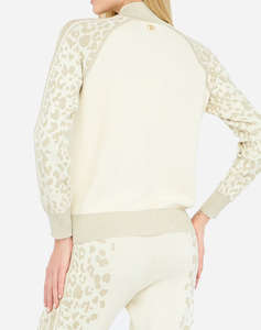 LIU JO SPORT_TF5M19_ECS MAGLIA ZIPPATA M/L ДАМСКА БЛУЗА