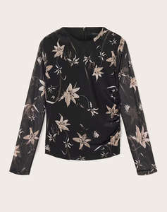 ALL SAINTS CAIA MESH TOP