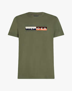 TOMMY HILFIGER TH COLOUR BLOCK GRAPHIC TEE
