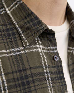 JJ REBEL JREBTRACK CHECK SHIRT LS