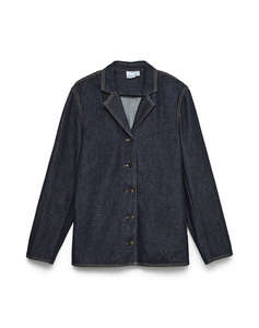 VERO MODA VMKANIKA LS DENIM BLAZER SHIRT SI352