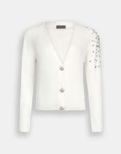 LIU JO BLACK_CF5M21_MAGLIA APERTA M/L ДАМСКА БЛУЗА