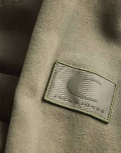 JACK&JONES JCOPOINT SWEAT BADGE CREW NECK BF