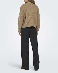 ONLY ONLKANSAS LIFE LS SEQUINS O-NECK KNT