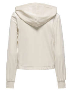 ONLY ONLREBEL L/S ZIP HOOD SWT