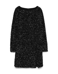 VERO MODA VMBELLA LS SHORT SQ DRESS JRS GA