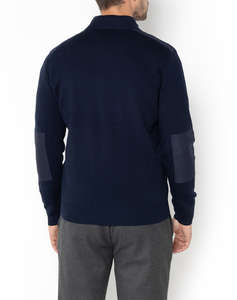 THE BOSTONIANS KNITTING HALF-ZIP REGULAR FIT