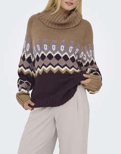 ONLY ONLROCK LS JQ ROLLNECK KNT