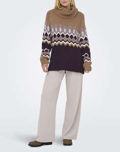 ONLY ONLROCK LS JQ ROLLNECK KNT