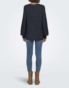 ONLY ONLLUCILLA LS GLITTER V-NECK KNT