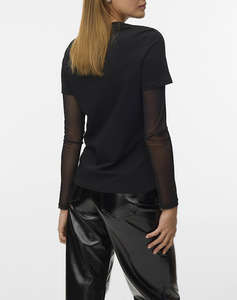 VERO MODA VMLIANA FRANCIS SS TOP BOX GA BF